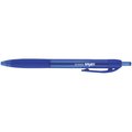 School Smart PEN GRIP HYBRID INK BLUE  PACK OF 12 PK TB179800-12BLUE